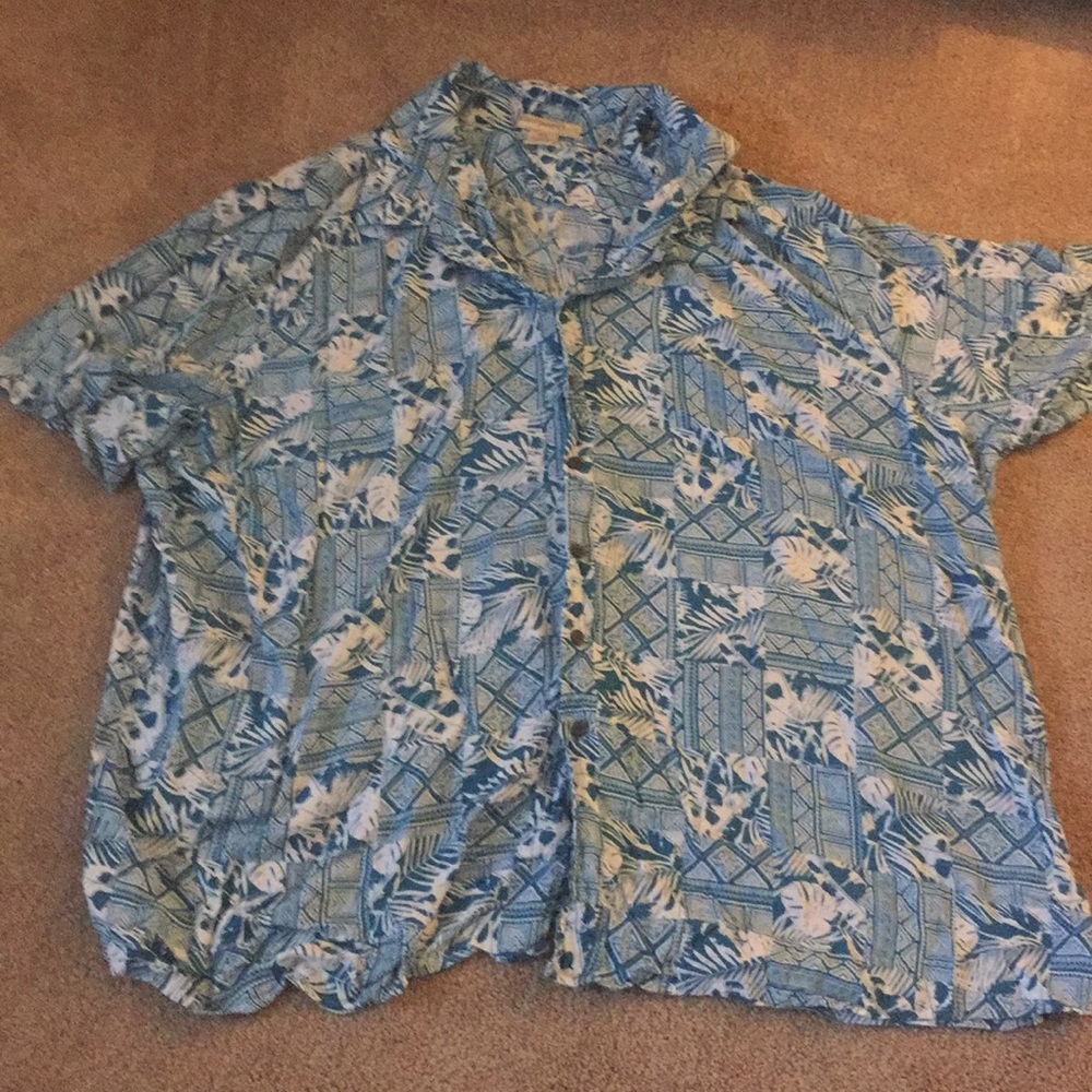 4xl short sleeve button down